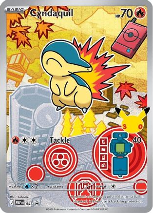 Cyndaquil (047/null) - Holofoil [ME Mega Evolution Promo]