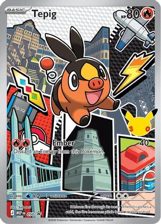 Tepig (050/null) - Holofoil [ME Mega Evolution Promo]