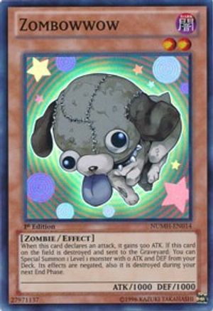 Zombowwow [NUMH-EN014] Super Rare - Yu-Gi-Oh! - Card Brawlers | Quebec | Canada |