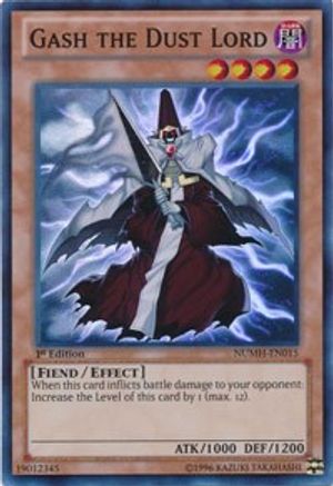 Gash the Dust Lord [NUMH-EN015] Super Rare - Yu-Gi-Oh! - Card Brawlers | Quebec | Canada |