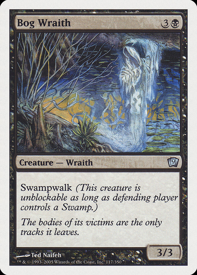 Bog Wraith [Ninth Edition] - Magic: The Gathering - Card Brawlers | Quebec | Canada |