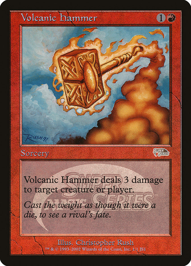 Volcanic Hammer [Junior Super Series] - Magic: The Gathering - Card Brawlers | Quebec | Canada |