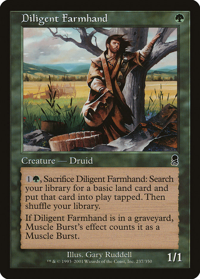 Diligent Farmhand [Odyssey] - Magic: The Gathering - Card Brawlers | Quebec | Canada |
