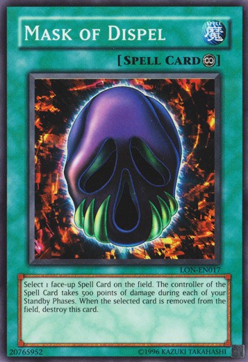 Mask of Dispel [LON-EN017] Super Rare - Yu-Gi-Oh! - Card Brawlers | Quebec | Canada |