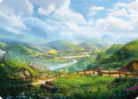 Plains Art Card [The Lord of the Rings: Tales of Middle-earth Art Series] - Magic: The Gathering - Card Brawlers | Quebec | Canada |