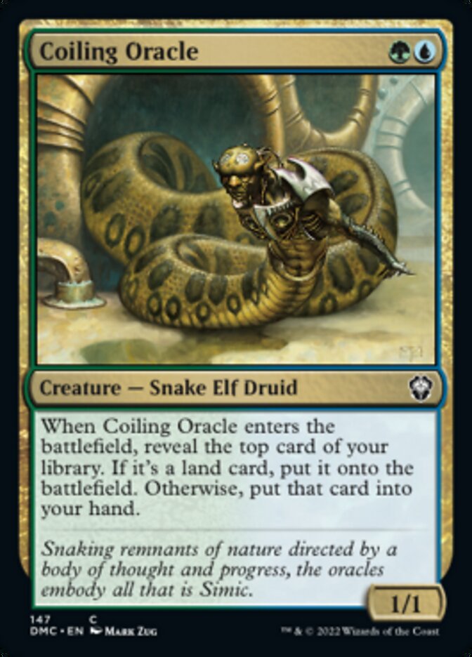 Coiling Oracle [Dominaria United Commander] - Magic: The Gathering - Card Brawlers | Quebec | Canada |