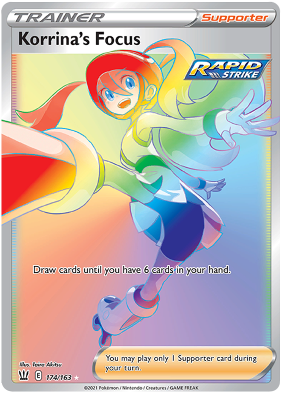 Korrina's Focus (174/163) [Sword & Shield: Battle Styles] - Pokémon - Card Brawlers | Quebec | Canada |