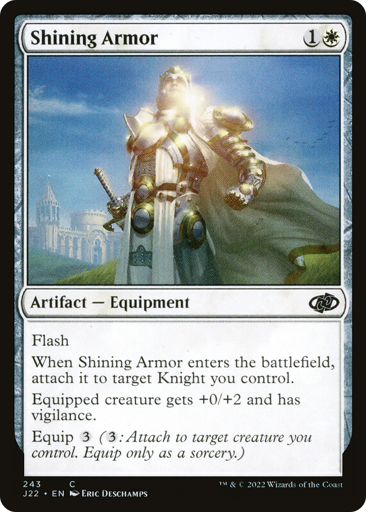 Shining Armor [Jumpstart 2022] - Magic: The Gathering - Card Brawlers | Quebec | Canada |