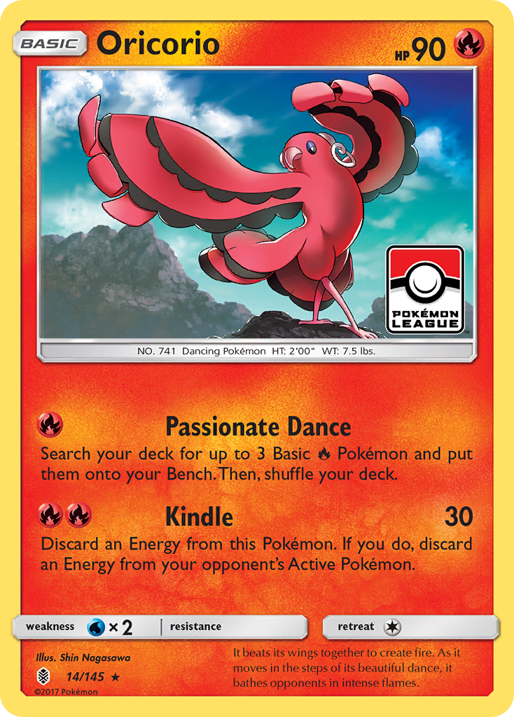 Oricorio (14/145) [Sun & Moon: Guardians Rising] - Pokémon - Card Brawlers | Quebec | Canada |