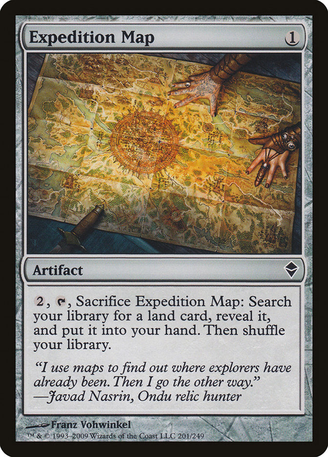 Expedition Map [Zendikar] - Magic: The Gathering - Card Brawlers | Quebec | Canada |