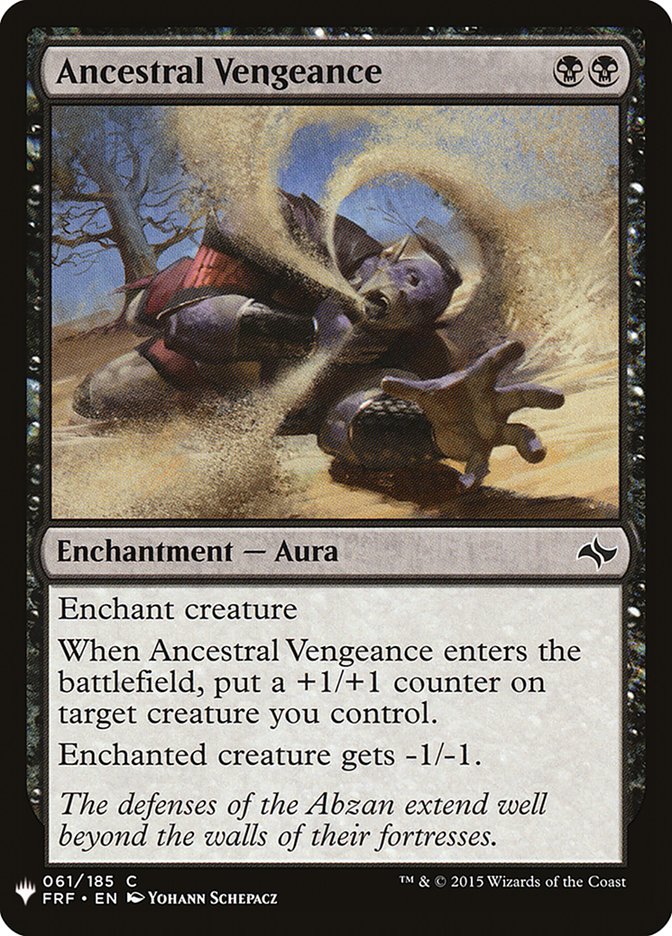 Ancestral Vengeance [Mystery Booster] - Magic: The Gathering - Card Brawlers | Quebec | Canada |