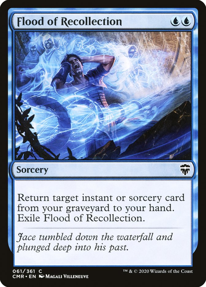 Flood of Recollection [Commander Legends] - Magic: The Gathering - Card Brawlers | Quebec | Canada |