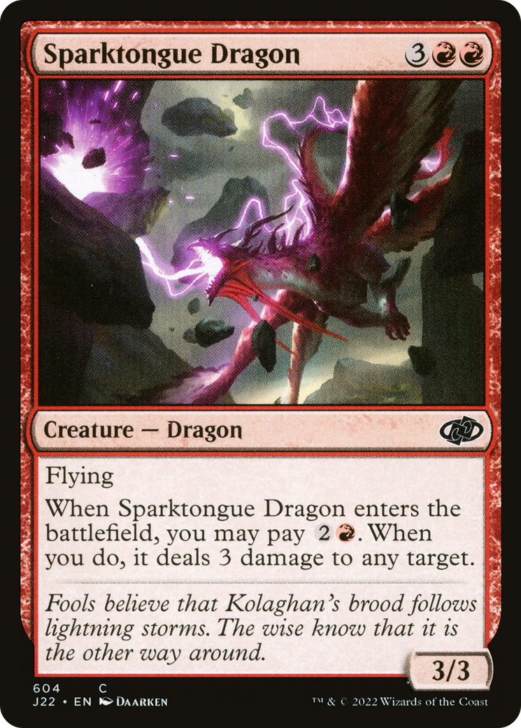 Sparktongue Dragon [Jumpstart 2022] - Magic: The Gathering - Card Brawlers | Quebec | Canada |