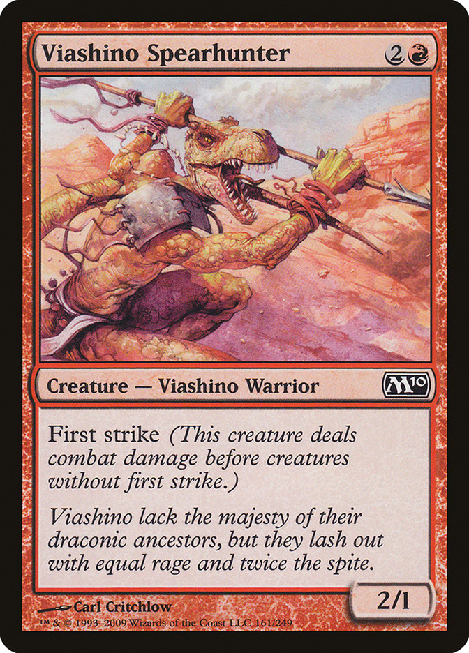 Viashino Spearhunter [Magic 2010] - Magic: The Gathering - Card Brawlers | Quebec | Canada |