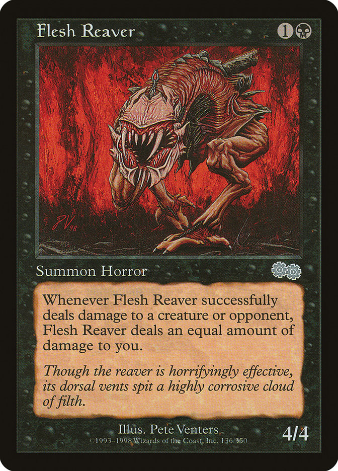 Flesh Reaver [Urza's Saga] - Magic: The Gathering - Card Brawlers | Quebec | Canada |