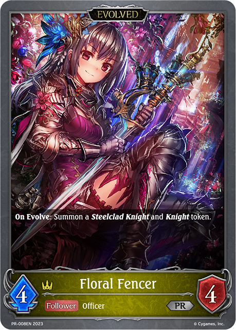 Floral Fencer (PR-008EN) [Promotional Cards] - Bushiroad - Card Brawlers | Quebec | Canada |