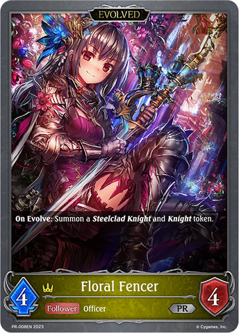 Floral Fencer (PR-008EN) [Promotional Cards]