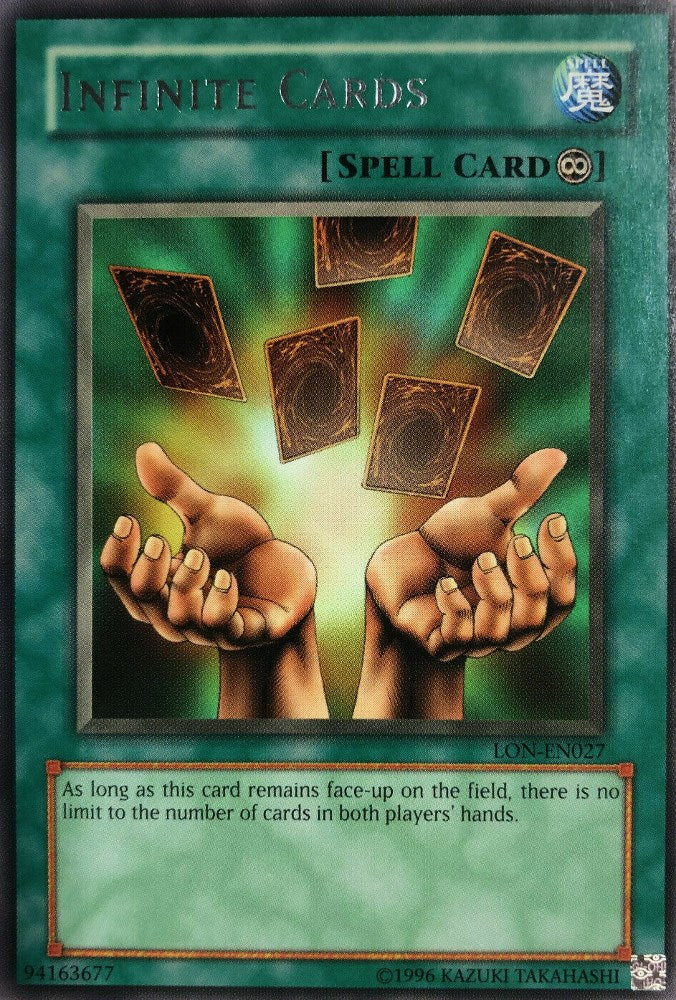 Infinite Cards [LON-EN027] Rare - Yu-Gi-Oh! - Card Brawlers | Quebec | Canada |