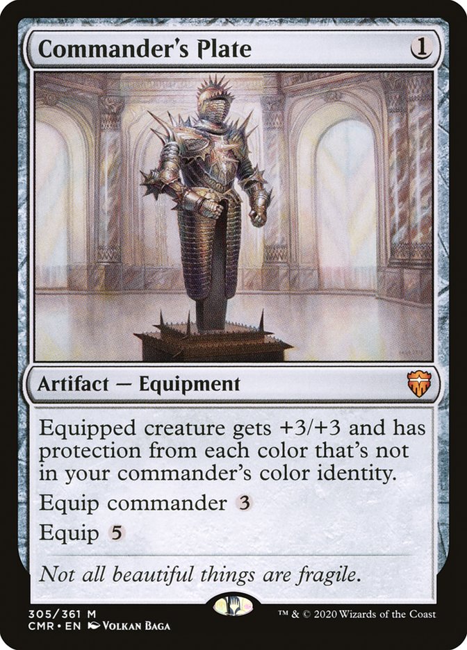 Commander's Plate [Commander Legends] - Magic: The Gathering - Card Brawlers | Quebec | Canada |