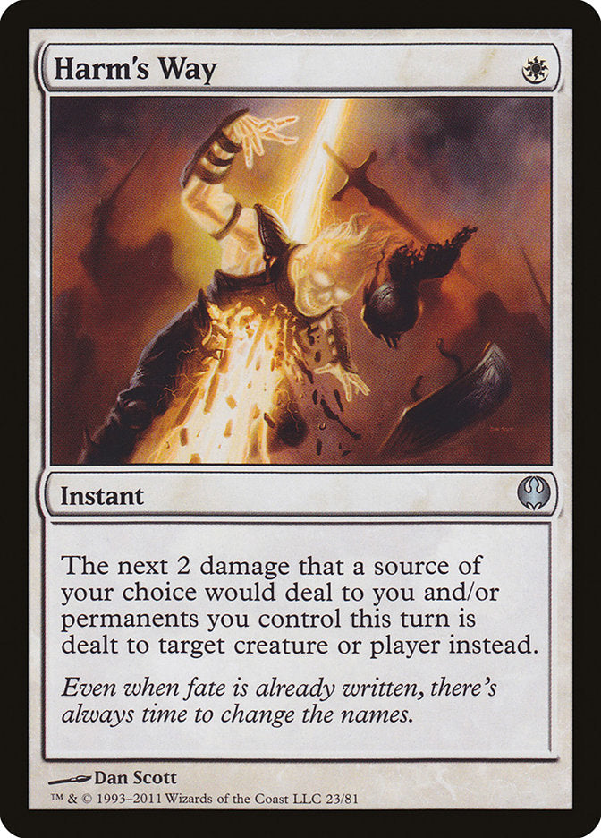 Harm's Way [Duel Decks: Knights vs. Dragons] - Magic: The Gathering - Card Brawlers | Quebec | Canada |