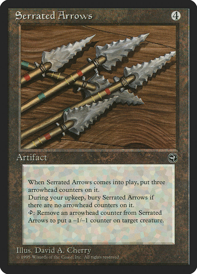 Serrated Arrows [Homelands] - Magic: The Gathering - Card Brawlers | Quebec | Canada |