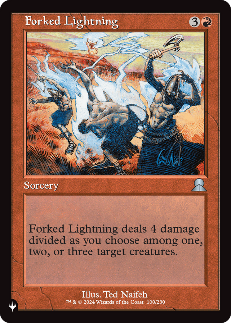 Forked Lightning [The List] - Magic: The Gathering - Card Brawlers | Quebec | Canada |