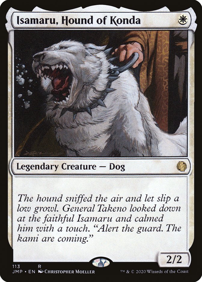 Isamaru, Hound of Konda [Jumpstart] - Magic: The Gathering - Card Brawlers | Quebec | Canada |