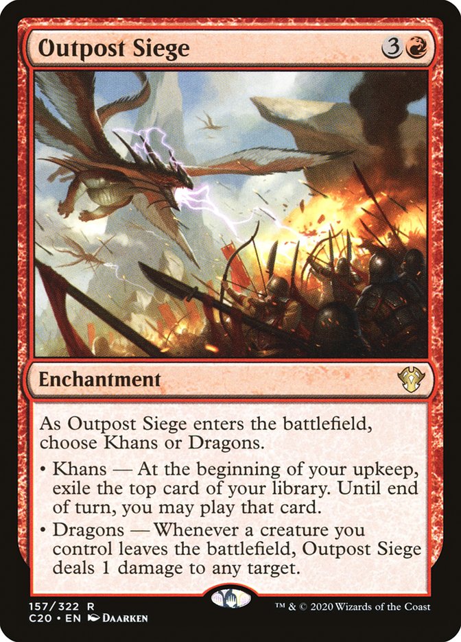 Outpost Siege [Commander 2020] - Magic: The Gathering - Card Brawlers | Quebec | Canada |