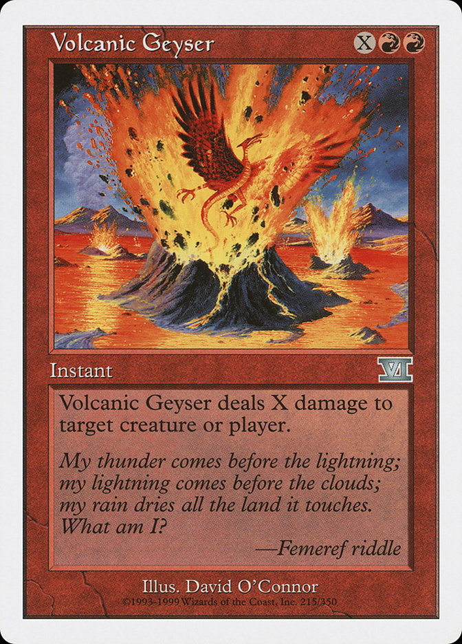 Volcanic Geyser [Classic Sixth Edition] - Magic: The Gathering - Card Brawlers | Quebec | Canada |
