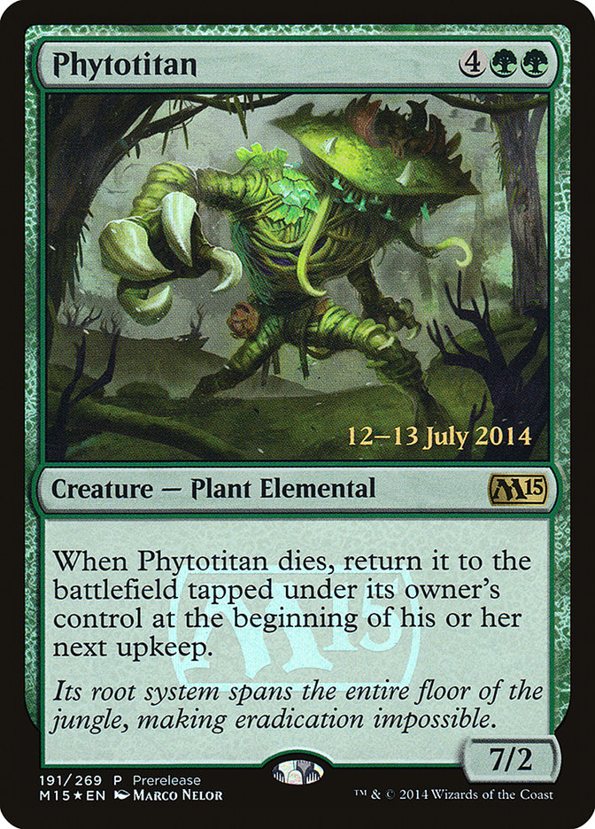 Phytotitan [Magic 2015 Prerelease Promos] - Magic: The Gathering - Card Brawlers | Quebec | Canada |