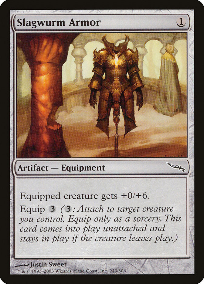 Slagwurm Armor [Mirrodin] - Magic: The Gathering - Card Brawlers | Quebec | Canada |