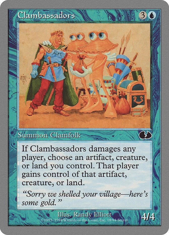 Clambassadors [Unglued] - Magic: The Gathering - Card Brawlers | Quebec | Canada |