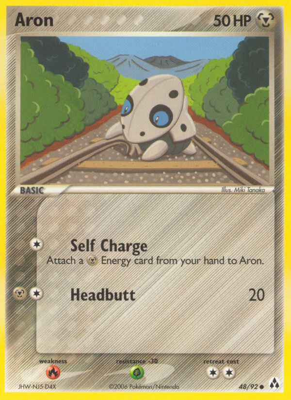 Aron (48/92) [EX: Legend Maker] - Pokémon - Card Brawlers | Quebec | Canada |