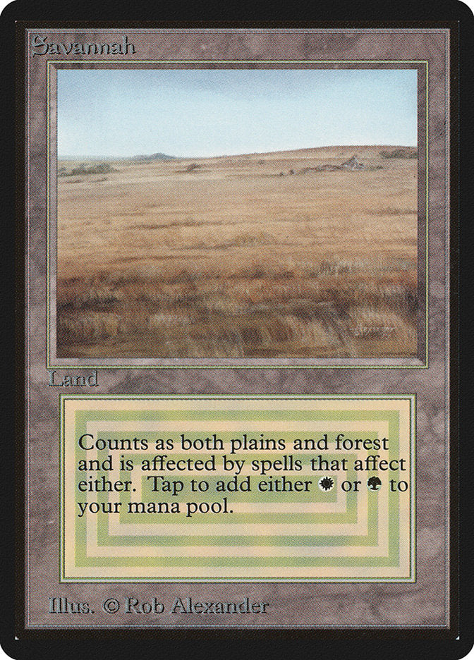 Savannah [Beta Edition] - Magic: The Gathering - Card Brawlers | Quebec | Canada |