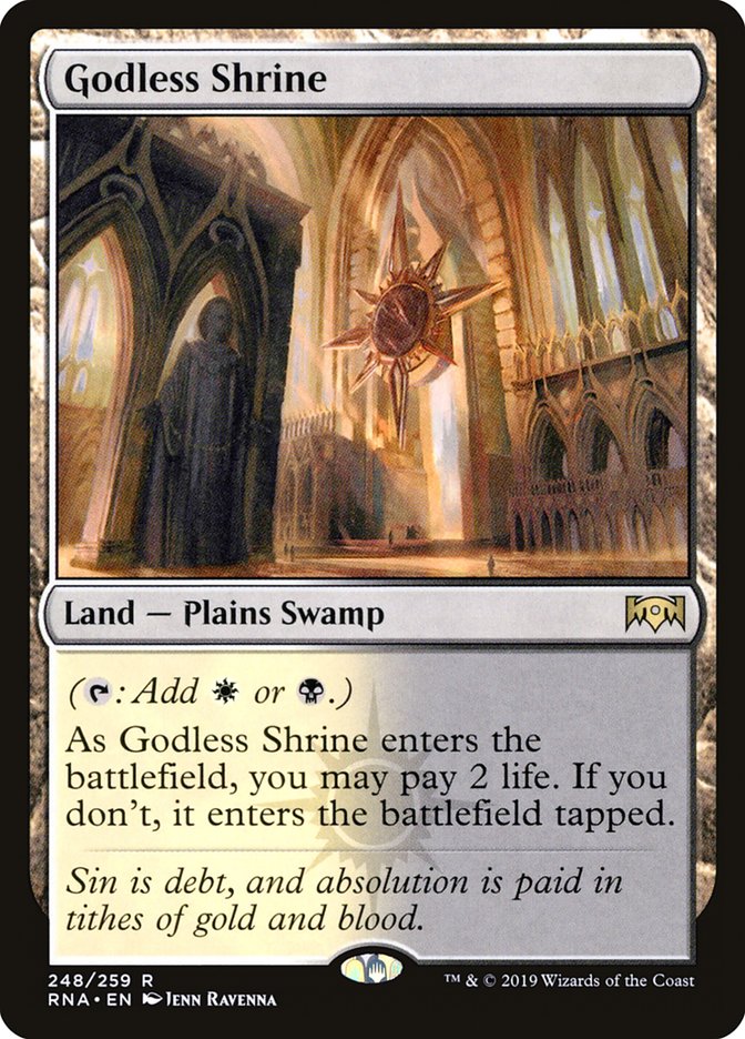 Godless Shrine [Ravnica Allegiance] - Magic: The Gathering - Card Brawlers | Quebec | Canada |