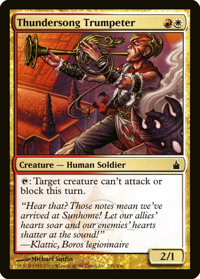 Thundersong Trumpeter [Ravnica: City of Guilds] - Magic: The Gathering - Card Brawlers | Quebec | Canada |