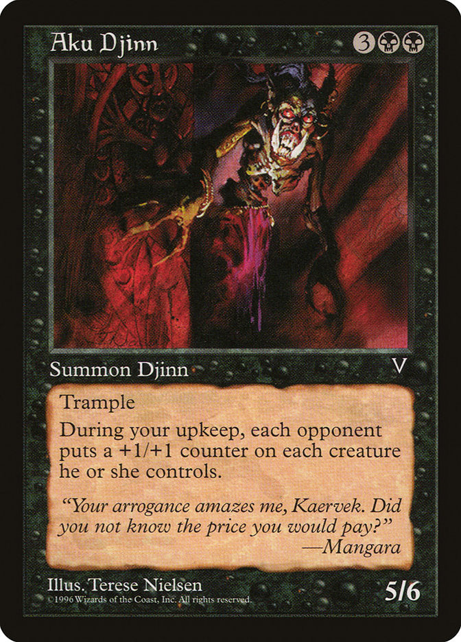 Aku Djinn [Visions] - Magic: The Gathering - Card Brawlers | Quebec | Canada |