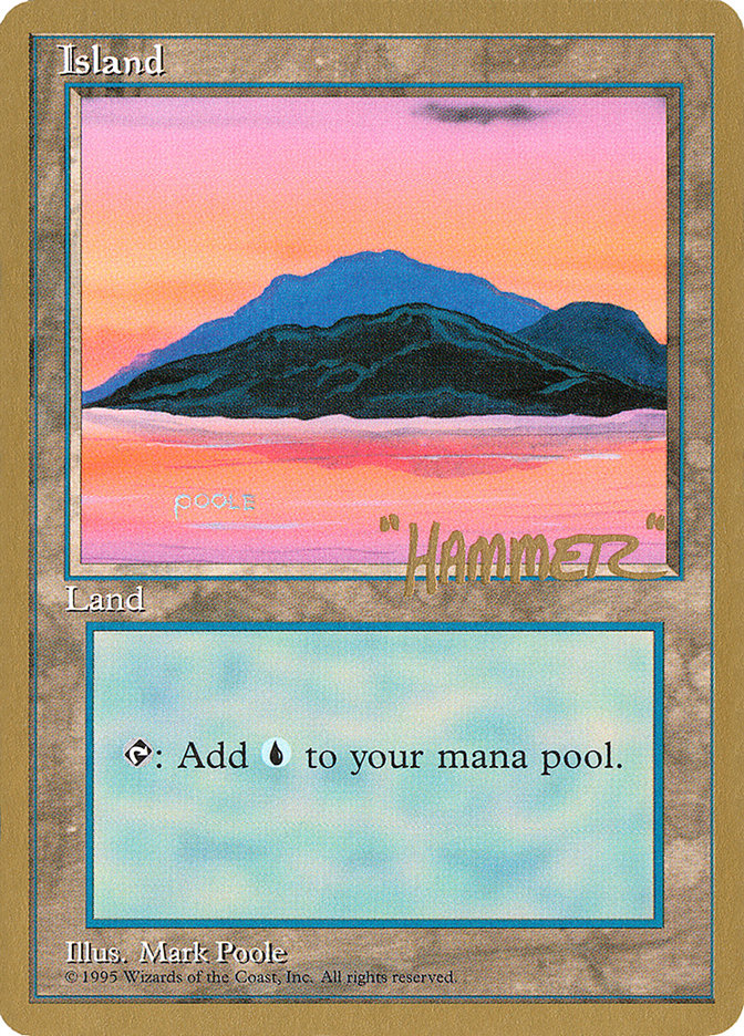 Island (shr369) (Shawn "Hammer" Regnier) [Pro Tour Collector Set] - Magic: The Gathering - Card Brawlers | Quebec | Canada |