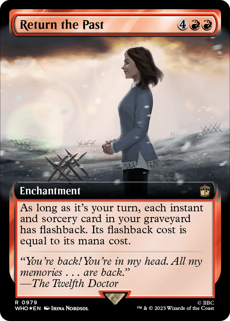 Return the Past (Extended Art) (Surge Foil) [Doctor Who] - Magic: The Gathering - Card Brawlers | Quebec | Canada |