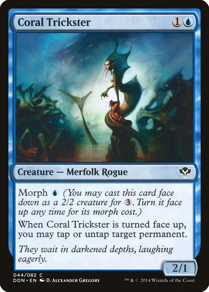 Coral Trickster [Duel Decks: Speed vs. Cunning] - Magic: The Gathering - Card Brawlers | Quebec | Canada |
