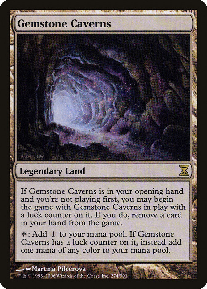 Gemstone Caverns [Time Spiral] - Magic: The Gathering - Card Brawlers | Quebec | Canada |
