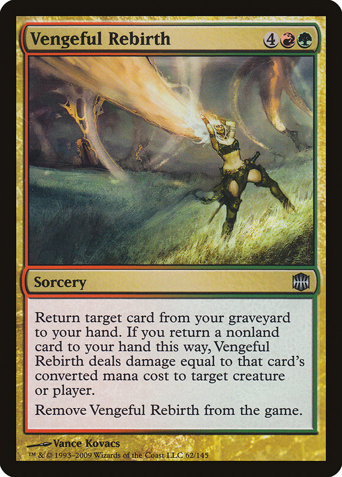 Vengeful Rebirth [Alara Reborn] - Magic: The Gathering - Card Brawlers | Quebec | Canada |