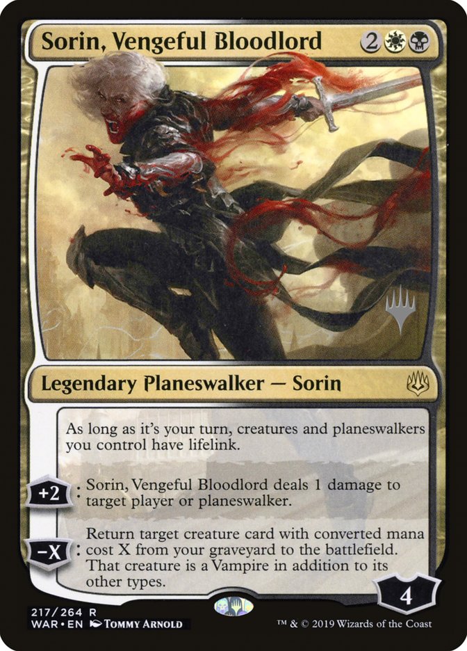 Sorin, Vengeful Bloodlord (Promo Pack) [War of the Spark Promos] - Magic: The Gathering - Card Brawlers | Quebec | Canada |