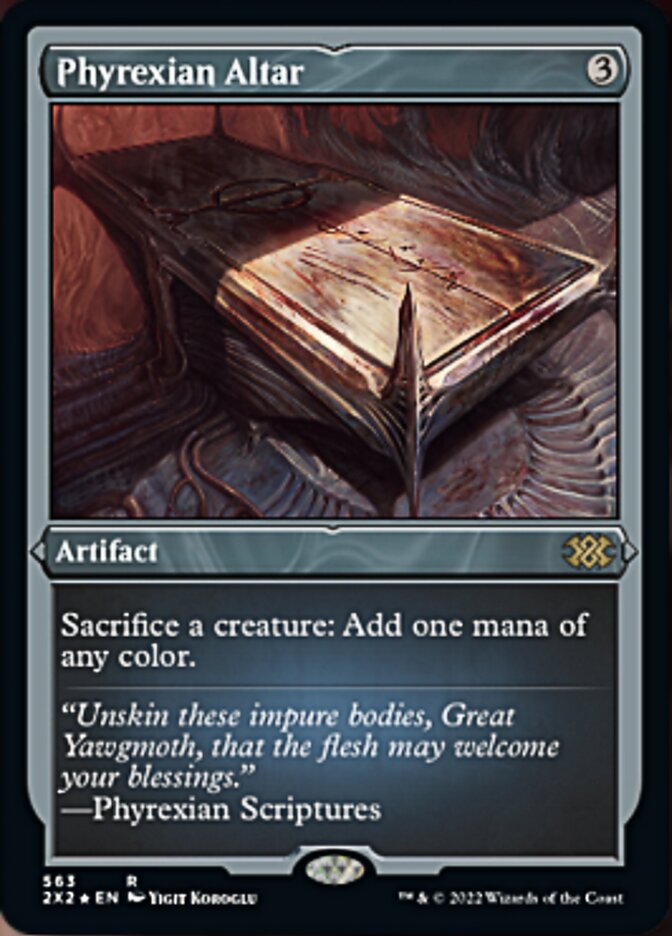 Phyrexian Altar (Foil Etched) [Double Masters 2022] - Magic: The Gathering - Card Brawlers | Quebec | Canada |