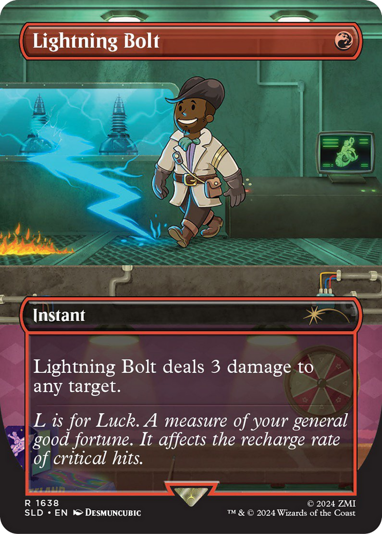 Lightning Bolt (1638) (Rainbow Foil) [Secret Lair Drop Series] - Magic: The Gathering - Card Brawlers | Quebec | Canada |