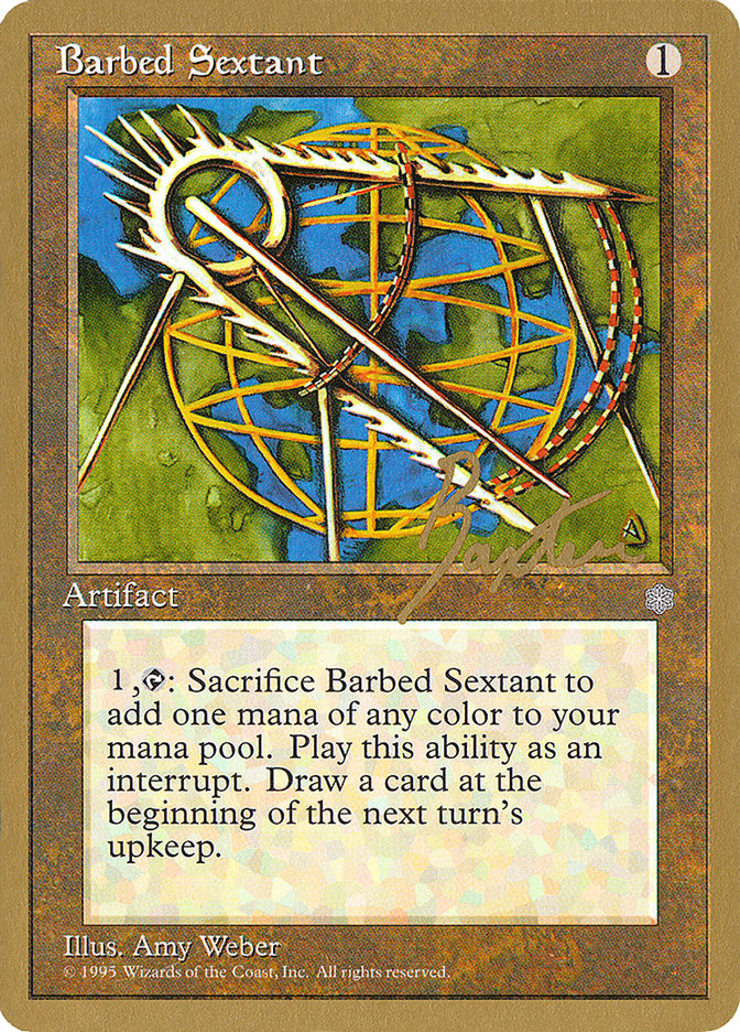 Barbed Sextant (George Baxter) [Pro Tour Collector Set] - Magic: The Gathering - Card Brawlers | Quebec | Canada |