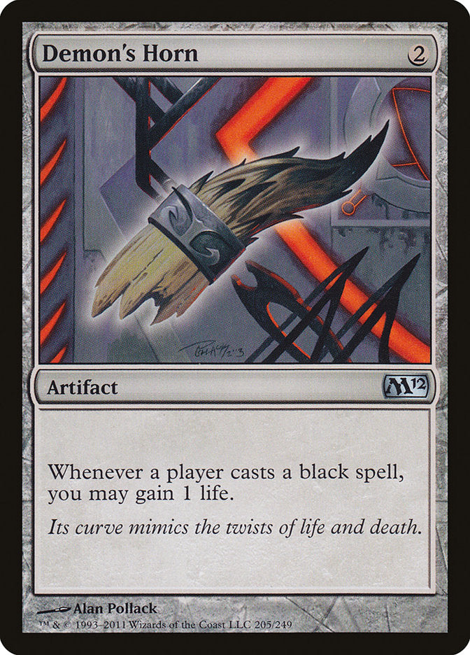Demon's Horn [Magic 2012] - Magic: The Gathering - Card Brawlers | Quebec | Canada |