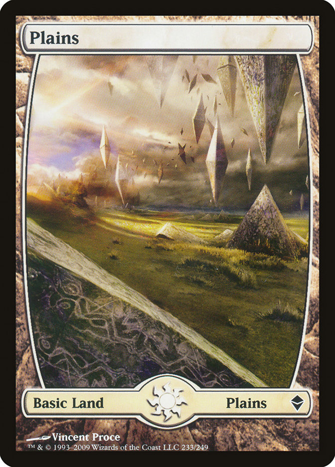 Plains (233) [Zendikar] - Magic: The Gathering - Card Brawlers | Quebec | Canada |