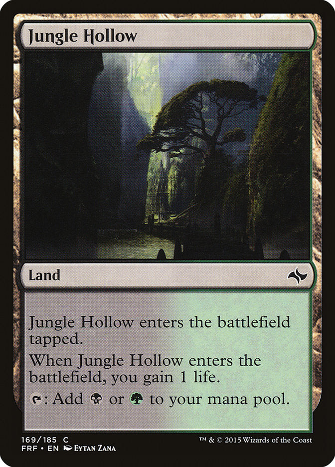 Jungle Hollow [Fate Reforged] - Magic: The Gathering - Card Brawlers | Quebec | Canada |