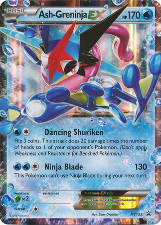 Ash-Greninja EX (XY133) (Jumbo Card) [XY: Black Star Promos] - Pokémon - Card Brawlers | Quebec | Canada |